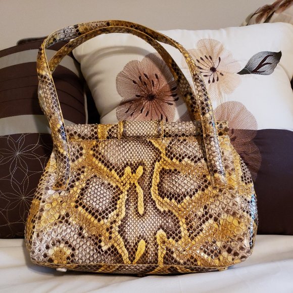 Nancy Gonzalez python handbag in bag - Picture 2 of 5